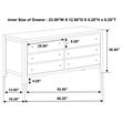 Pemberly Row 4-Piece Queen Upholstered Bedroom Set in Dark Cocoa