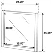 Pemberly Row 4-Piece Queen Upholstered Bedroom Set in Dark Cocoa