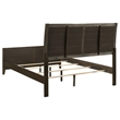 Pemberly Row 4-Piece Queen Upholstered Bedroom Set in Dark Cocoa
