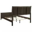 Pemberly Row 5-Piece Queen Upholstered Bedroom Set in Dark Cocoa
