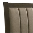 Pemberly Row 4-Piece Twin Upholstered Bedroom Set in Dark Cocoa