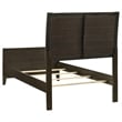 Pemberly Row 4-Piece Twin Upholstered Bedroom Set in Dark Cocoa