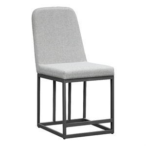 Pemberly Row Upholstered Aluminum Outdoor Patio Barstool in Mocha