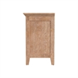 Pemberly Row Solid Wood Select Hardwood Bedroom Nightstand in Wheat