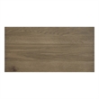 Pemberly Row Oak Veneer Extension Dining Table with 5 Leaves in Sandbar Oak