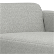 Pemberly Row Right Chaise Sofa Module in Pale Grey Performance Fabric