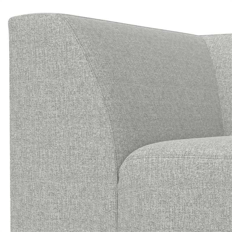 Pemberly Row Corner Sofa Module in Pale Grey Performance Fabric