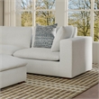 Pemberly Row Right-Arm Sofa Module in Cloud Grey Performance Fabric