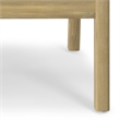 Pemberly Row 4-Piece Outdoor Conversation Set in Grey Fabric and Acacia Wood