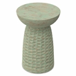 Pemberly Row 13 in Wide Mango Wood Accent Table in Green Wash Finish