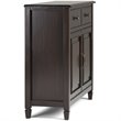 Pemberly Row Pine Wood Entryway Storage Cabinet in Chestnut Brown 40