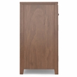 Pemberly Row 54 in Wide Sideboard Buffet in Saddle Brown Solid Wood