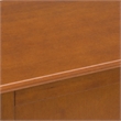 Pemberly Row Solid Wood 60 in Modern TV Stand in Teak Brown
