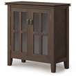 Pemberly Row 30 in Wide Low Storage Cabinet in Farmhouse Brown Pine