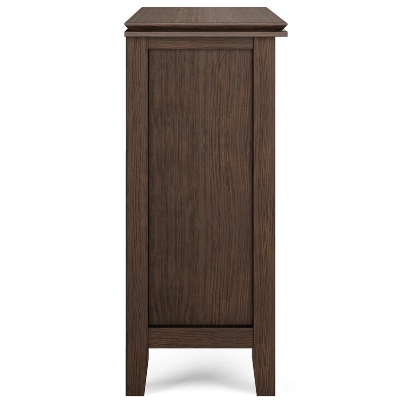 Pemberly Row 30 in Wide Low Storage Cabinet in Farmhouse Brown Pine