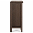 Pemberly Row 30 in Wide Low Storage Cabinet in Farmhouse Brown Pine