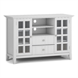 Pemberly Row Rustic Solid Wood TV Media Stand for TVs Up to 55