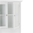 Pemberly Row Over-The-Toilet Bath Cabinet with Adjustable Shelves in White