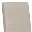 Pemberly Row Parson Dining Chair in Beige Linen Fabric (Set of 2)