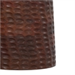 Pemberly Row Boyd 16 in Mango Wood Accent Table in Warm Dark Brown Finish