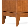 Pemberly Row Mid-Century Hardwood Sideboard Buffet in Teak Brown Finish 60