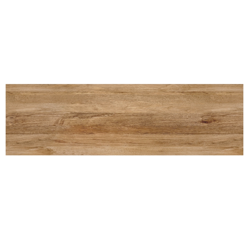 Pemberly Row 60 Inch Wood TV Stand in Natural for TVs up to 65 Inches
