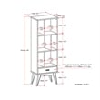Pemberly Row Solid Hardwood 64