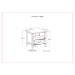 Pemberly Row Solid Wood 20
