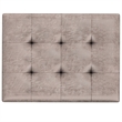 Pemberly Row Storage Ottoman in Gray Taupe Faux Leather with Lift-Up Lid