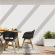 Pemberly Row Outdoor Dining Chairs in Black Plastic (Set of 2)