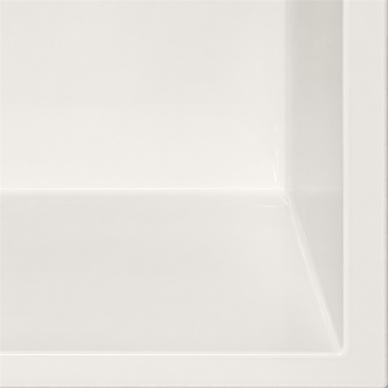 Pemberly Row Rectangle Massaging Air Jet Bathtub in Biscuit 66
