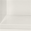 Pemberly Row Rectangle Massaging Air Jet Bathtub in Biscuit 66x32x22