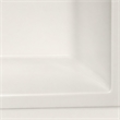 Pemberly Row Venice ADA Rectangle Soaking Bathtub 60x30x18 in Biscuit