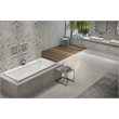 Pemberly Row Rectangle Soaking Bathtub 66