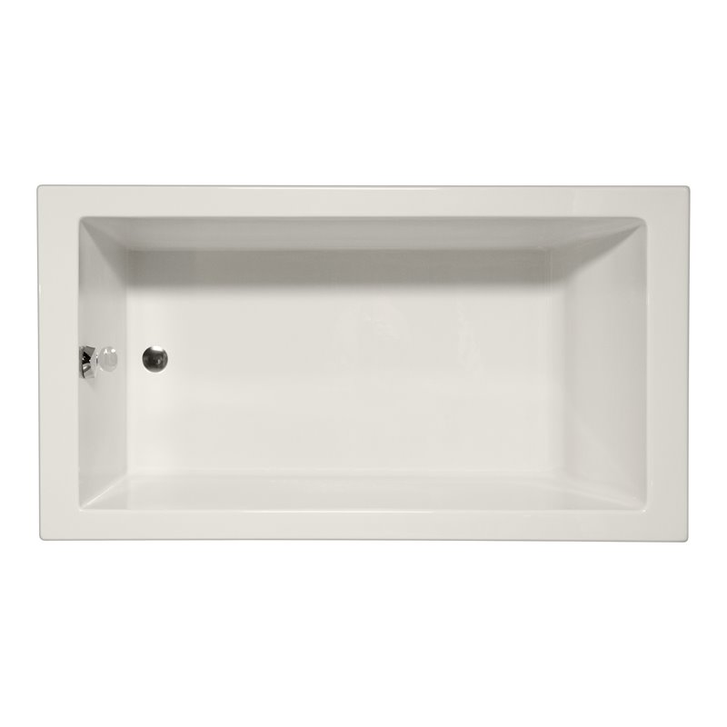 Pemberly Row Rectangle Soaking Bathtub 66