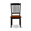 Pemberly Row 5-Piece Wooden Dining Set with Butterfly Leaf in Black/Cherry