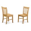 Pemberly Row 5-Piece Round Dining Set in Oak Finish