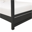 Pemberly Row Denali 3-Piece Wood Bedroom Set in Brush Gray Finish