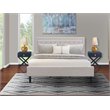 Pemberly Row 3-Piece Wood King Bedroom Set in Mist Beige/White
