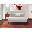 Pemberly Row 2-Piece Upholstered King Bedroom Set in Mist Beige Linen Fabric