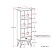 Pemberly Row Hardwood 64 x 22