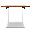 Pemberly Row 72 x 36 inch Rectangle Live Edge Dining Table in Natural