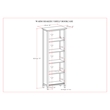 Pemberly Row Solid Wood 72 x 26