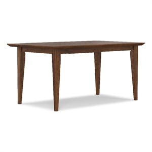 Pemberly Row 60-76&quot x 36&quot Rectangle Extendable Dining Table in Walnut