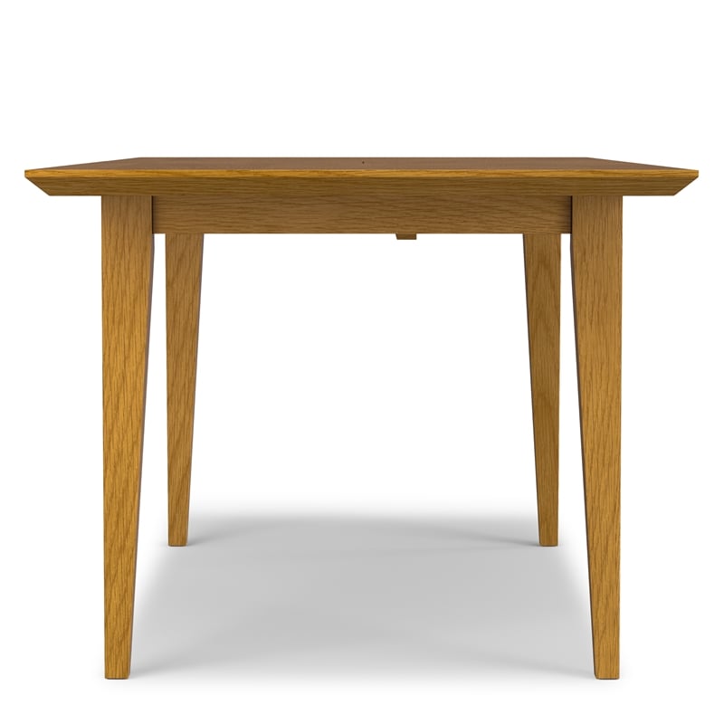 Pemberly Row 60-76 inch x 36 inch Extendable Dining Table in Oak