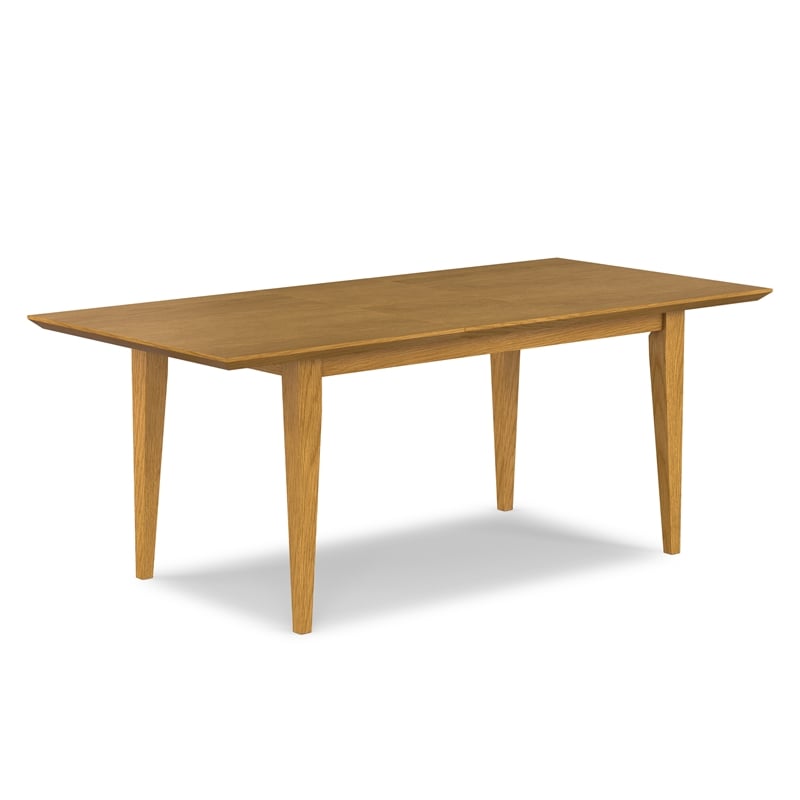 Pemberly Row 60-76 inch x 36 inch Extendable Dining Table in Oak