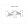 Pemberly Row Solid Acacia 60