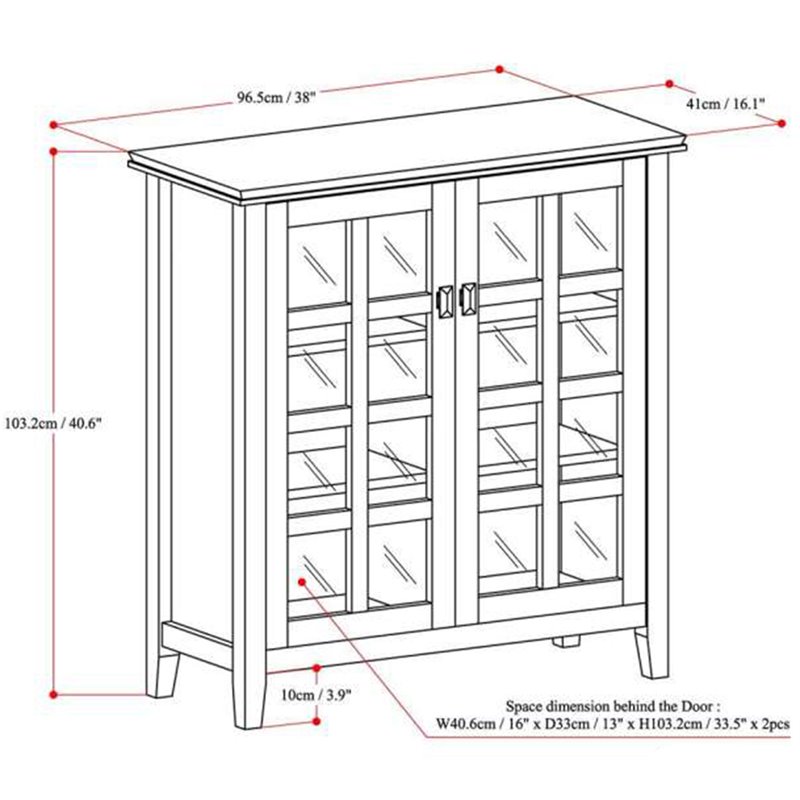 Pemberly Row Solid Wood 38