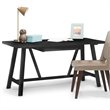 Pemberly Row Solid Wood Industrial 60