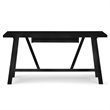 Pemberly Row Solid Wood Industrial 60